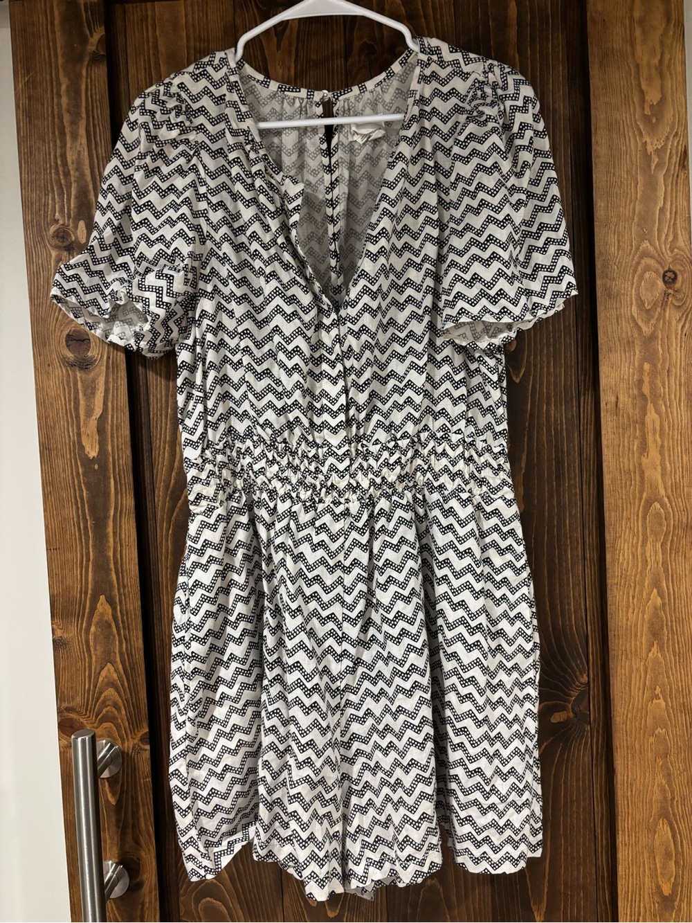 Anthropologie Somerset Romper Shorts Jumpsuit 100% Linen Large